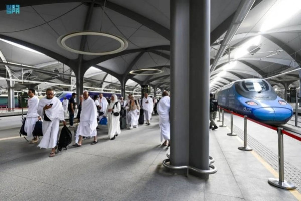 96% jump in passengers on Haramain Railway this Hajj compared to last year