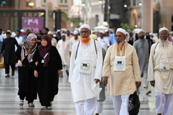Over 259,000 pilgrims visit Madinah after Hajj