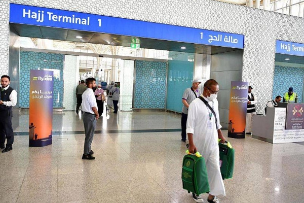 Over 1,150,000 Hajj pilgrims have arrived in Saudi Arabia so far